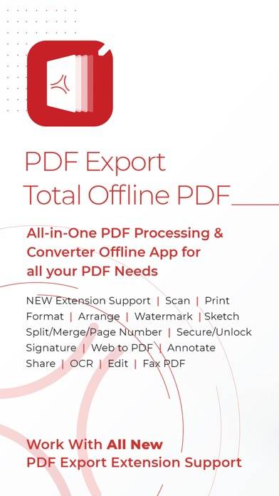 PDF Export Pro App screenshot #1