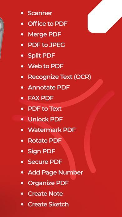PDF Export Pro Captura de pantalla de la aplicación #3
