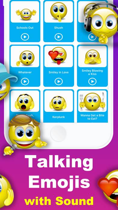 Animated Emoji 3D Sticker GIF App screenshot