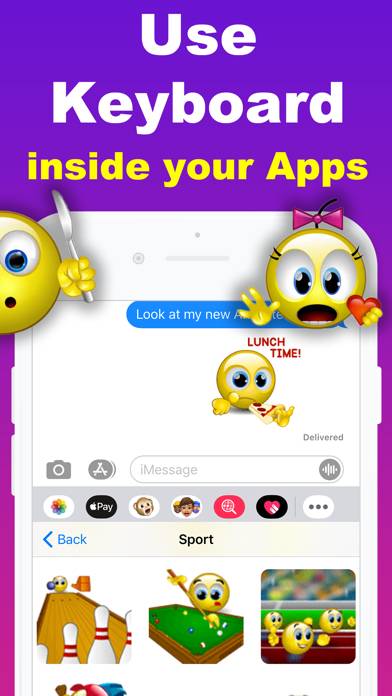 Animated Emoji 3D Sticker GIF App-Screenshot #5