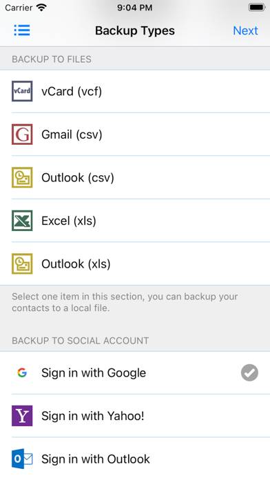 Clean,Merge Duplicate Contacts App screenshot #2