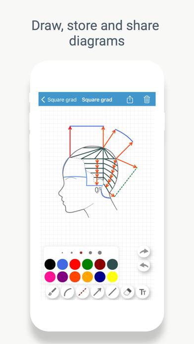 HairTech-Head Sheets Schermata dell'app #3