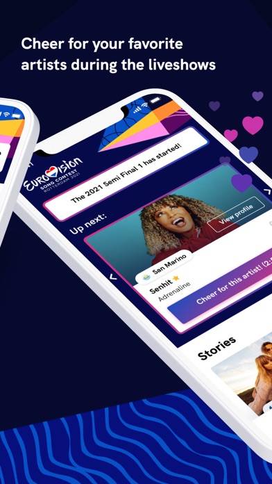 Eurovision Song Contest App skärmdump #2
