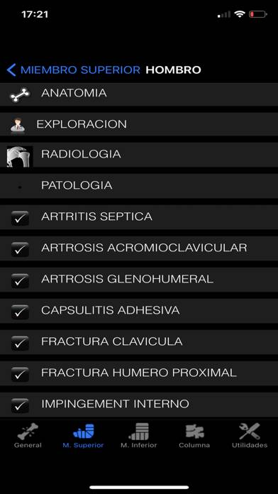 OrtoTrauma Captura de pantalla de la aplicación #3