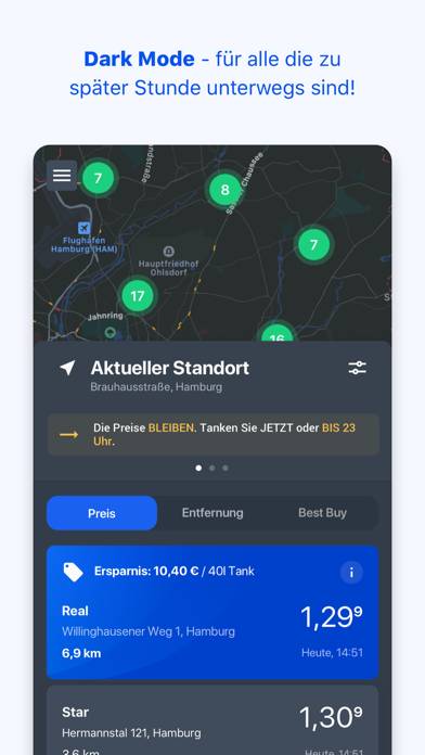 TankenApp mit Benzinpreistrend App-Screenshot #2