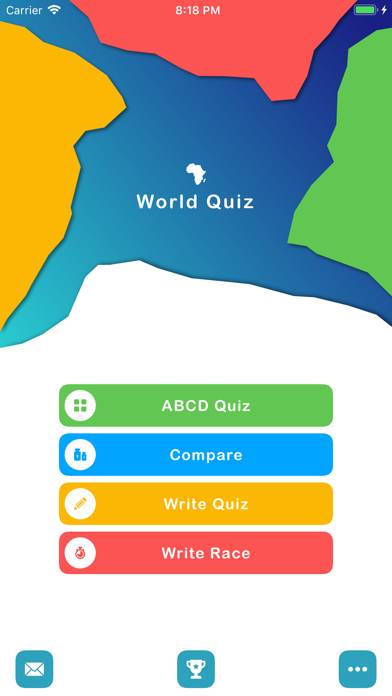 World Quiz: Learn Geography Captura de pantalla de la aplicación #3