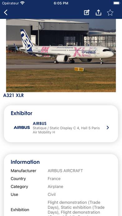 Paris Air Show Capture d'écran de l'application #3