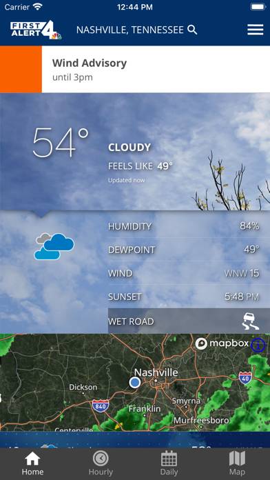 WSMV 4 FIRST ALERT Weather App screenshot #1