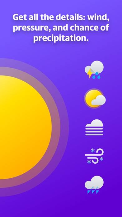 Yahoo Weather Schermata dell'app #6