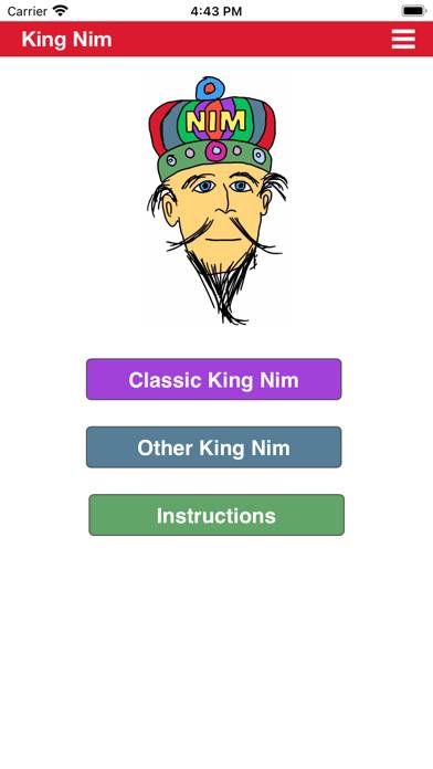 King Nim Game schermata del gioco