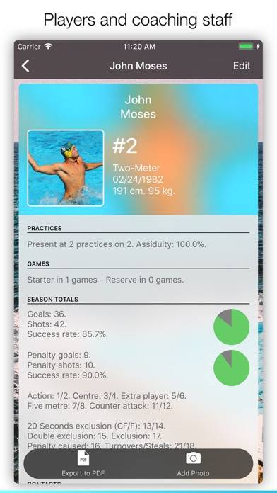 Assistant Coach Water Polo Schermata dell'app #4