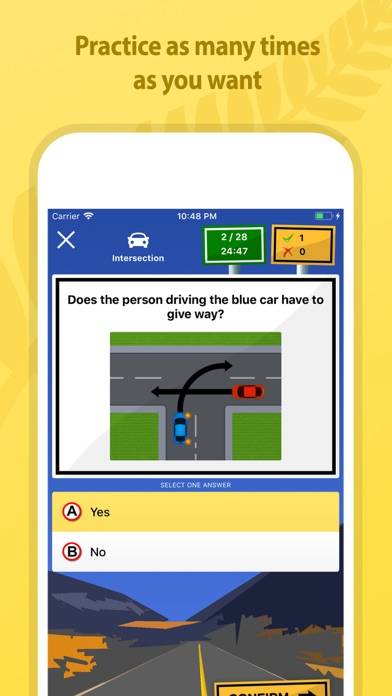 NZ Driving Theory Test Captura de pantalla de la aplicación #3