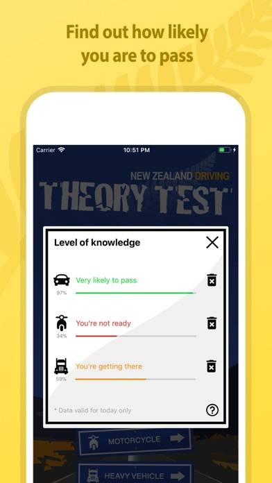 NZ Driving Theory Test Captura de pantalla de la aplicación #5