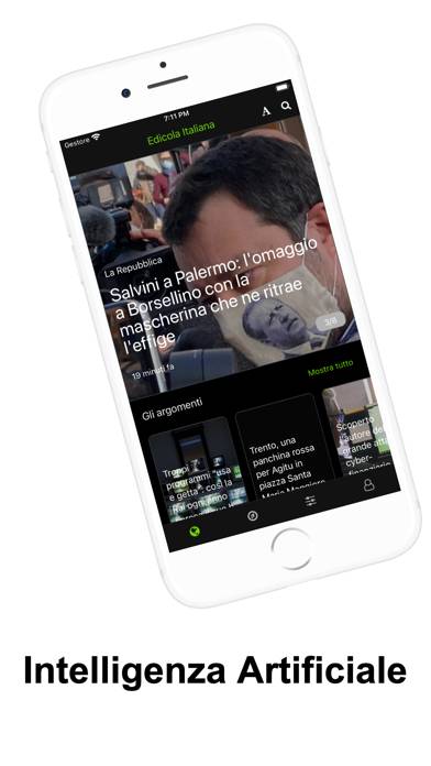 Giornali Italiani Schermata dell'app