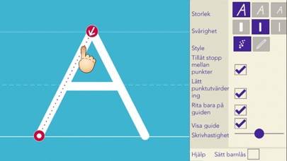 Skrivguiden App skärmdump