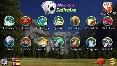 All-in-One Solitaire Pro Скриншот приложения #1