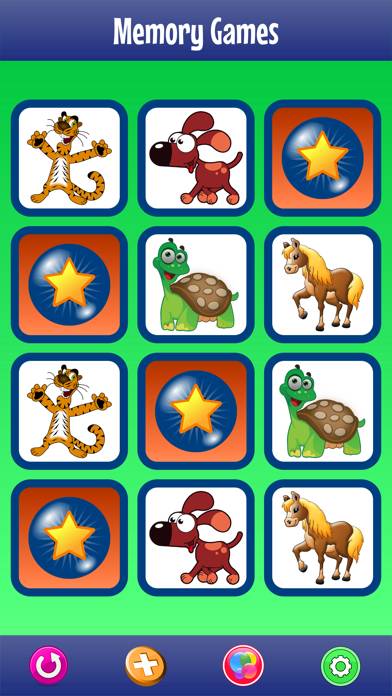 Memory Games with Animals App skärmdump #1