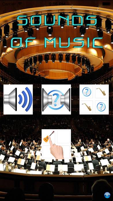 Sounds of Music Schermata dell'app #1