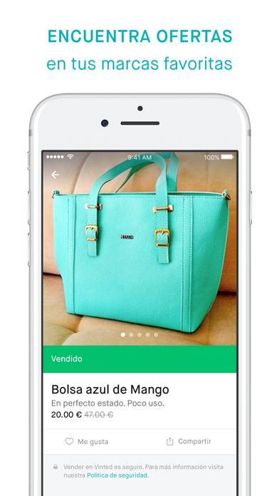 Vinted: vender y comprar ropa App skärmdump #4