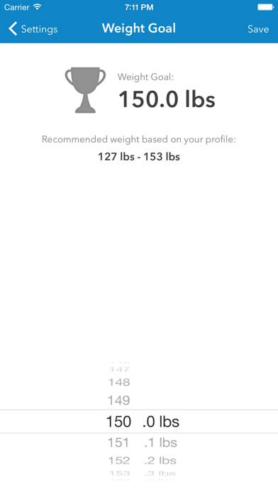 WeightDrop PRO Schermata dell'app #4