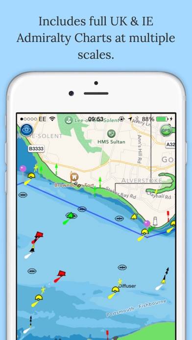 SeaNav UK & Ireland App screenshot