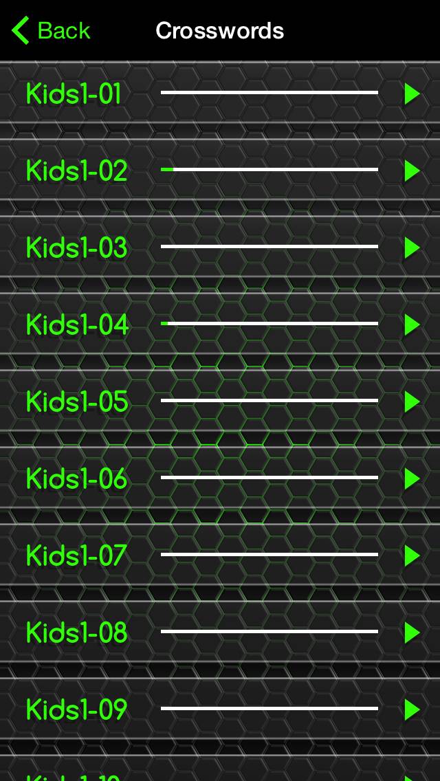 Crosswords for Kids 1 App screenshot #2