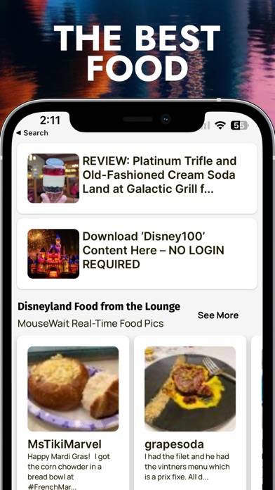 MouseWait for Disneyland PLAT App screenshot #5