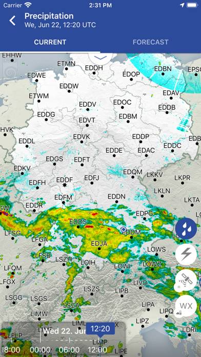 DWD FlugWetter App-Screenshot #5