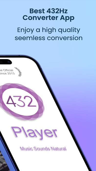 432 Player App skärmdump #2