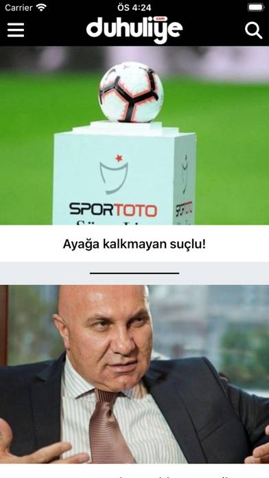 Duhuliye App screenshot