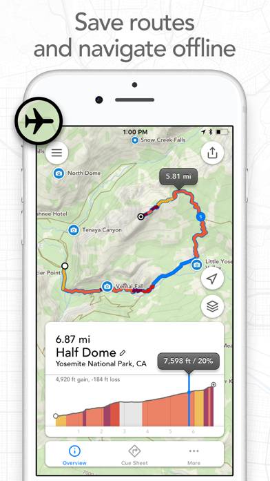 Footpath Route Planner Captura de pantalla de la aplicación #2