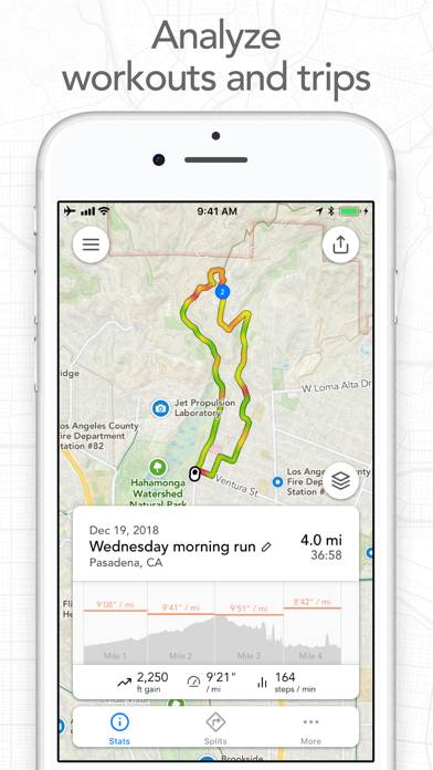 Footpath Route Planner Captura de pantalla de la aplicación #5