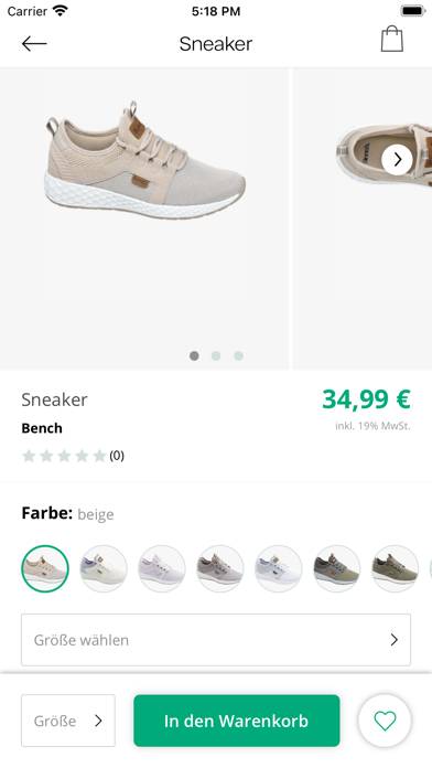 DEICHMANN Schuhe App-Screenshot