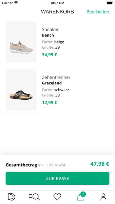 DEICHMANN Schuhe App-Screenshot