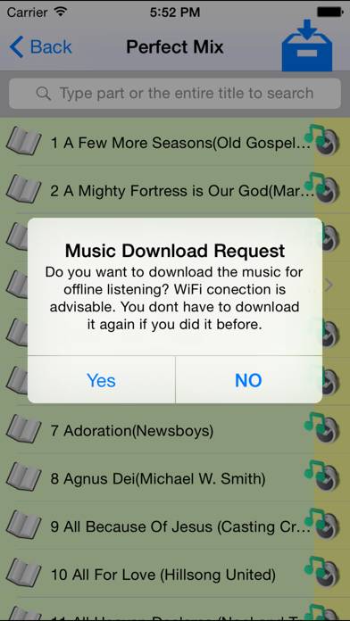 Worship and Praise Lyrics Capture d'écran de l'application #5