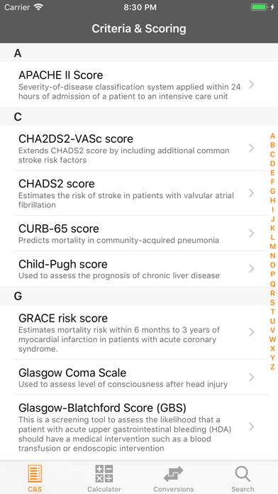 MediCS App-Screenshot #1