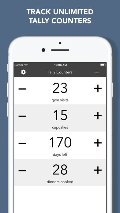 Tally Counters App screenshot #1
