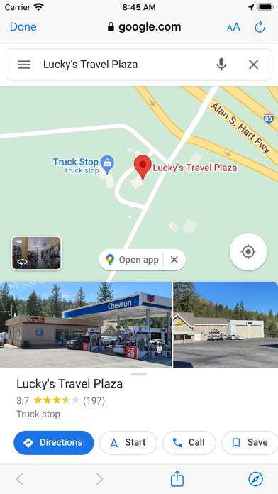Truck & RV Fuel Stations Schermata dell'app #4