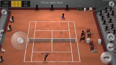 Stickman Tennis Schermata dell'app #1