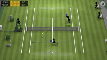 Stickman Tennis Скриншот приложения #2