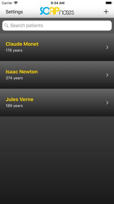 SOAP Clinical Notes App screenshot #1