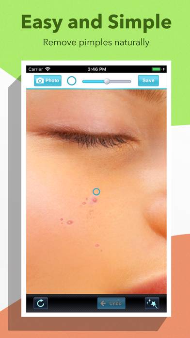 Cool Pimple Eraser plus Captura de pantalla de la aplicación #1