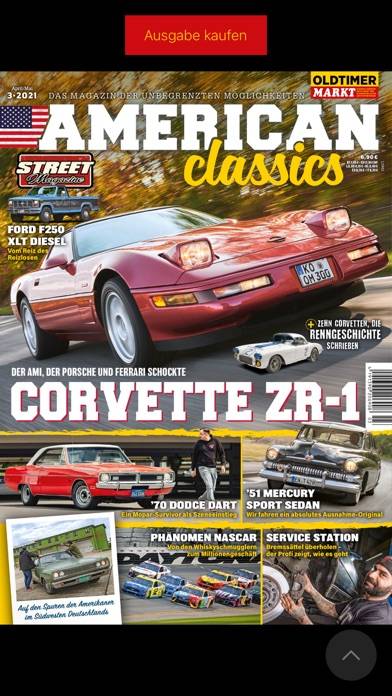 Oldtimer Magazine App-Screenshot