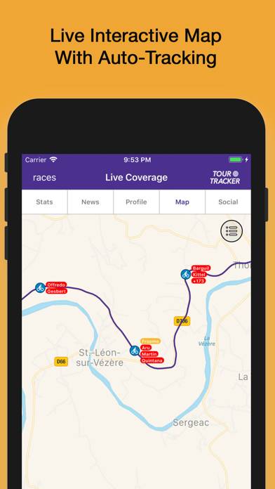 Tour Tracker Grand Tours App-Screenshot #4