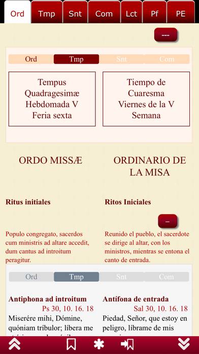 Missale Romanum App screenshot #4