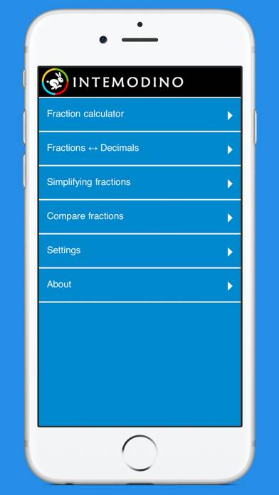Fraction Calculator 4in1 Schermata dell'app #1