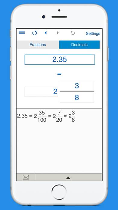 Fraction Calculator 4in1 Schermata dell'app #5