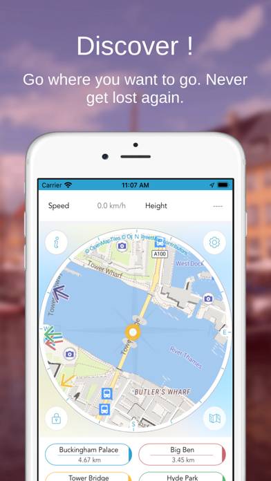 London on Foot : Offline Map Captura de pantalla de la aplicación #1