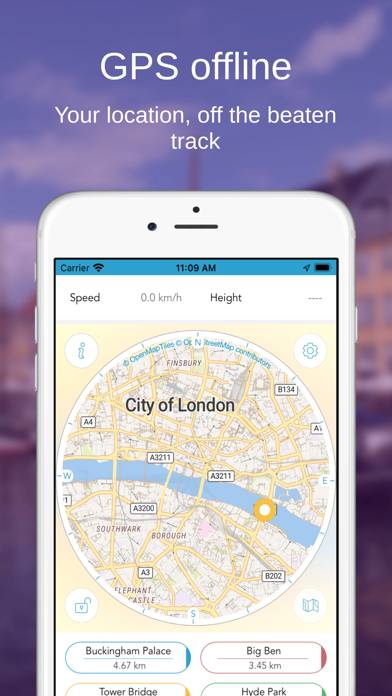 London on Foot : Offline Map App skärmdump #3