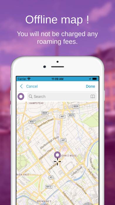 London on Foot : Offline Map Capture d'écran de l'application #4